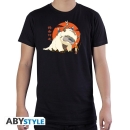 Dieses Avatar The Last Airbender T-Shirt von ABYstyle zeigt Appa mit seinen Begleitern Aang, Katara, Sokka und Momo!